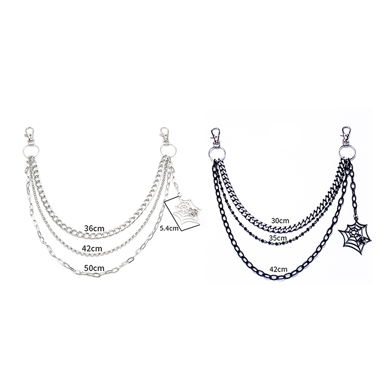 Women'S Jeans Accessories Chain - Fashion Punk Metal Pants Chain Hip