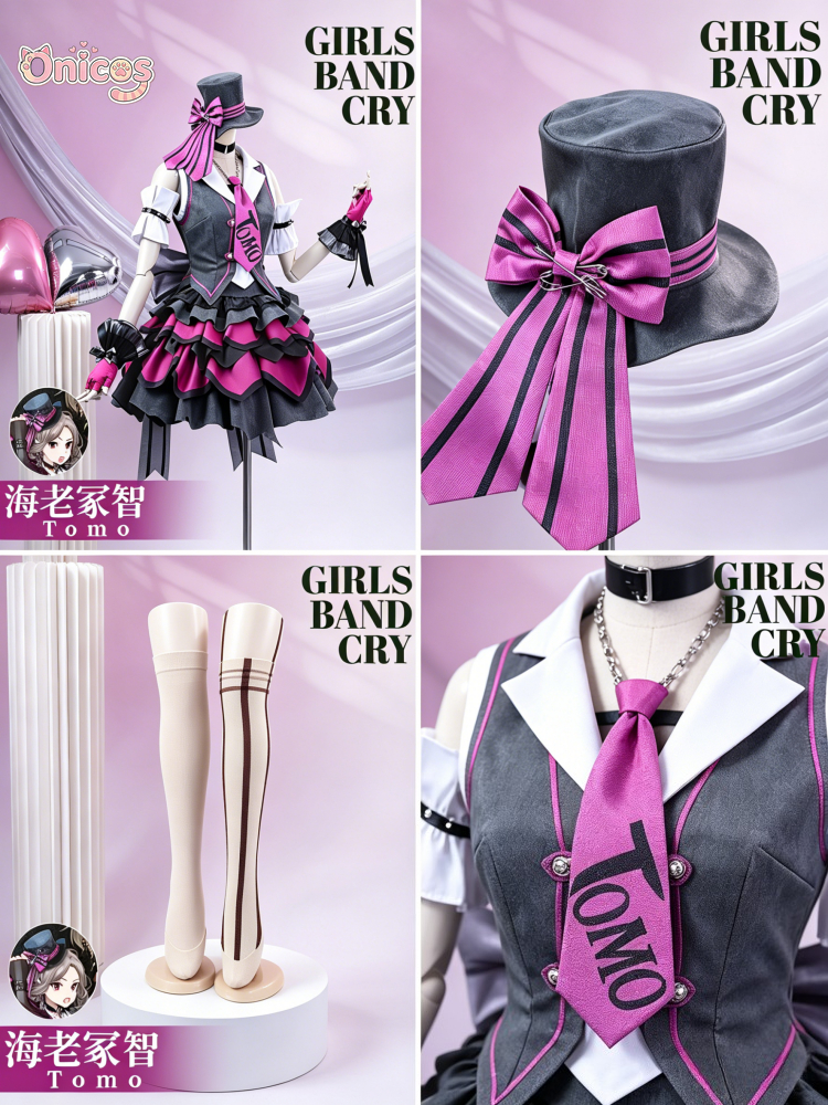 Women Accessories Store - Girls Band Cry Ebizuka Tomo Cosplay