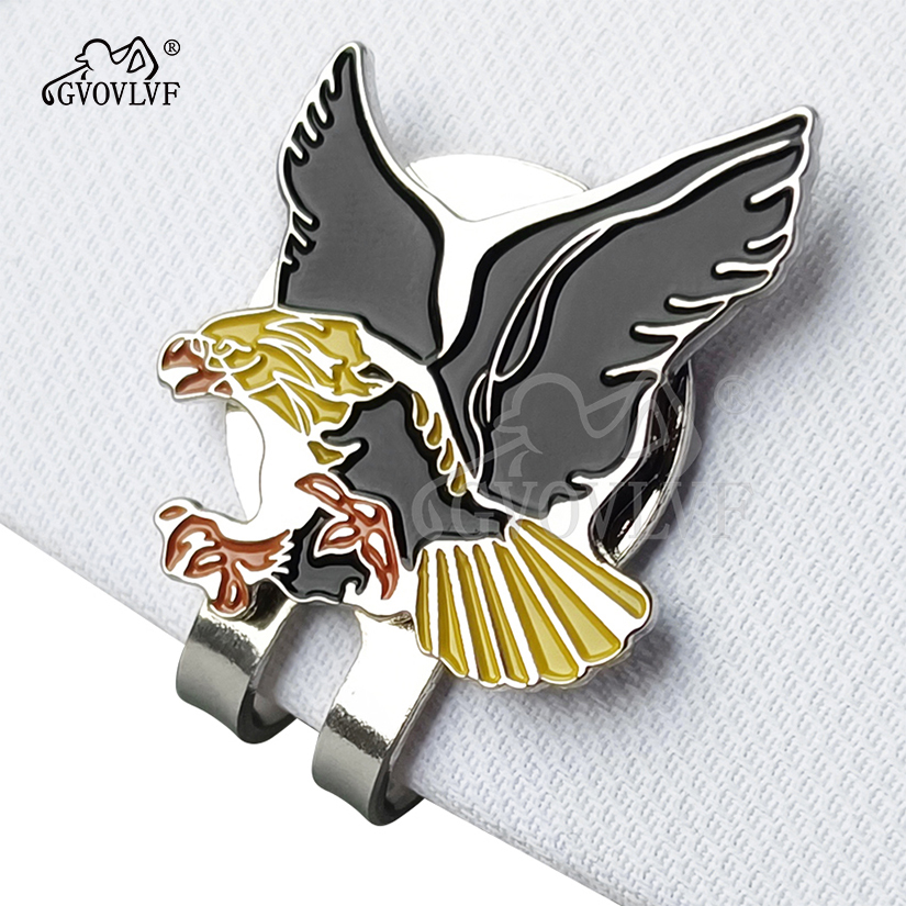 Women'S Golf Accessories - 1pc Yellow Eagle Golf Hat Clip