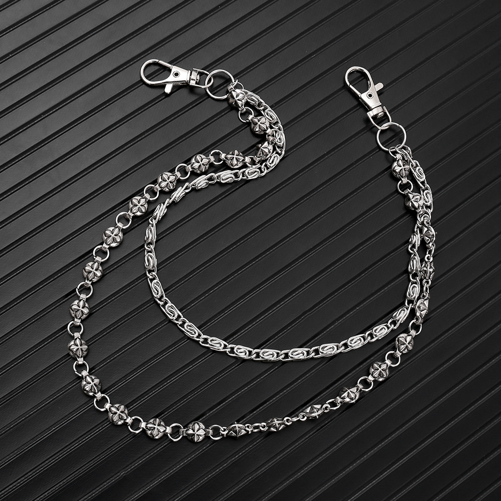 Women'S Jeans Accessories Chain - A Harajuku Style Street Hip-Hop Y2k