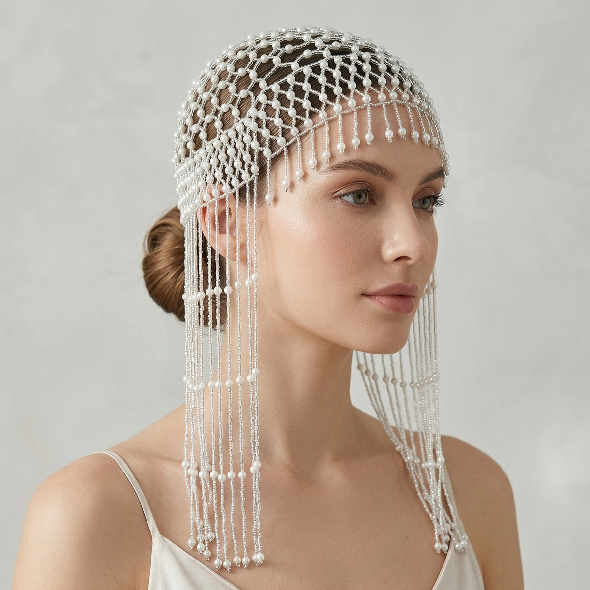 Luxury Pearls Beaded Headwrap  – обзор и цена Women'S Accessories List