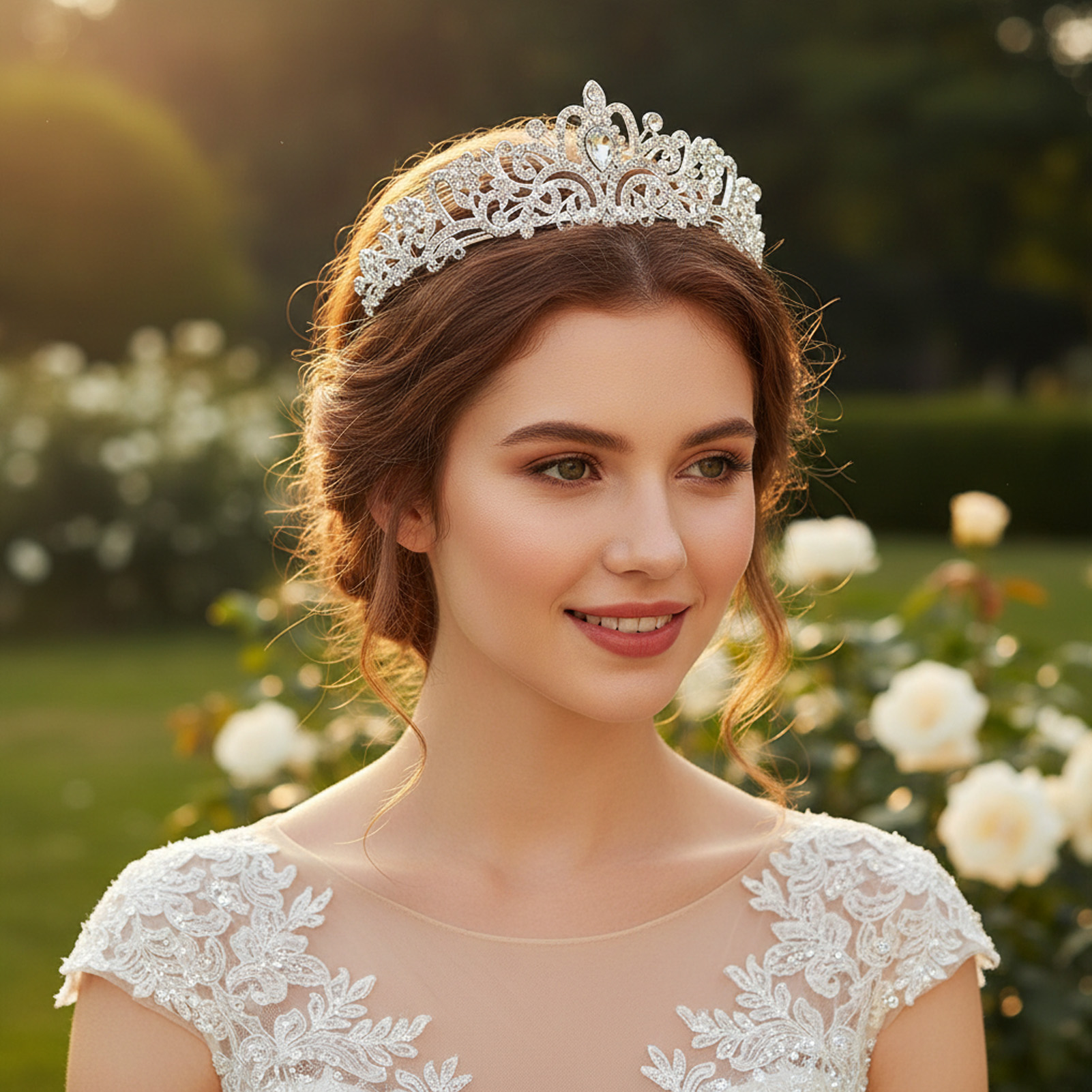 Elegant Bridal Crown Sparkly R – обзор и цена Women'S Accessories And Jewelry
