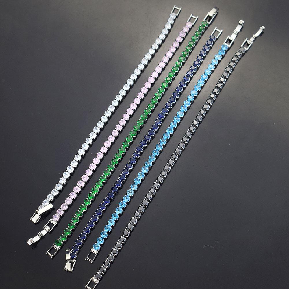 4mm Micro-inlaid Zircon Tennis – обзор и цена Women Accessories In Wholesale