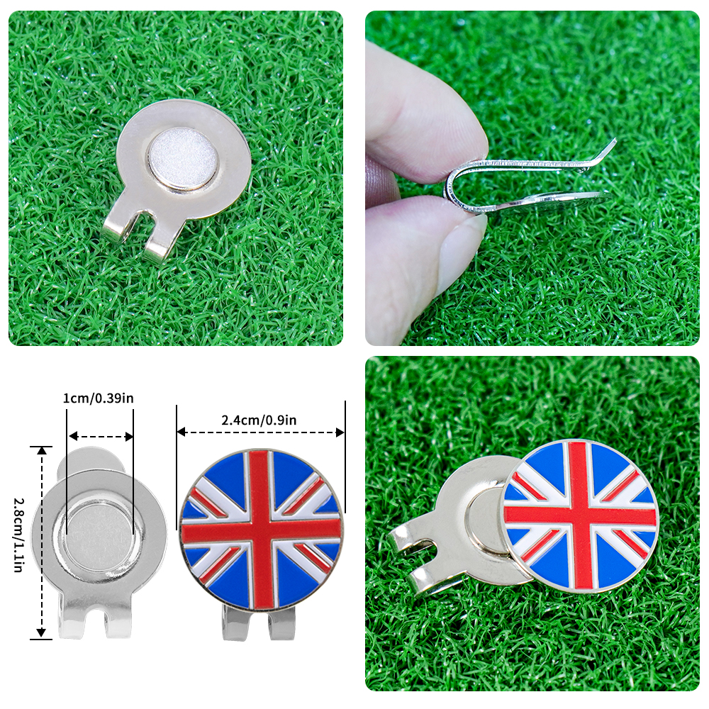 Caiton 4Pcs Golf Hat Clips Mag – обзор и цена Women'S Golf Accessories