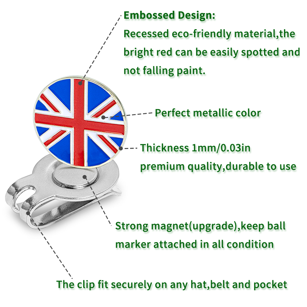 Caiton 4Pcs Golf Hat Clips Mag – обзор и цена Women'S Golf Accessories