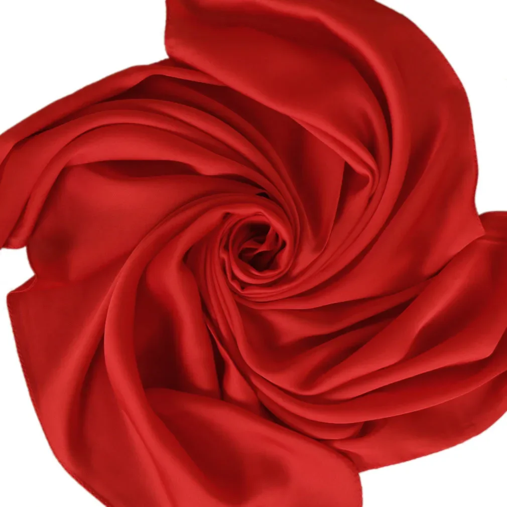 Satin Scarf Women 70cm Solid C – обзор и цена Women Accessories In Wholesale