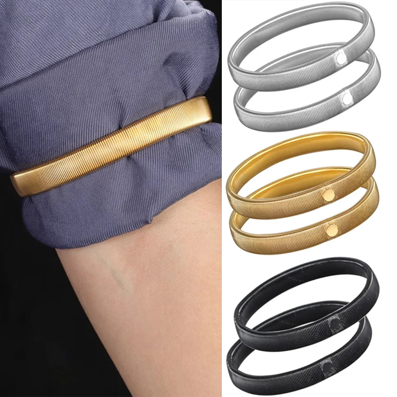 2Pcs Elastic Shirt Sleeve Hold – обзор и цена Women Accessories Holder