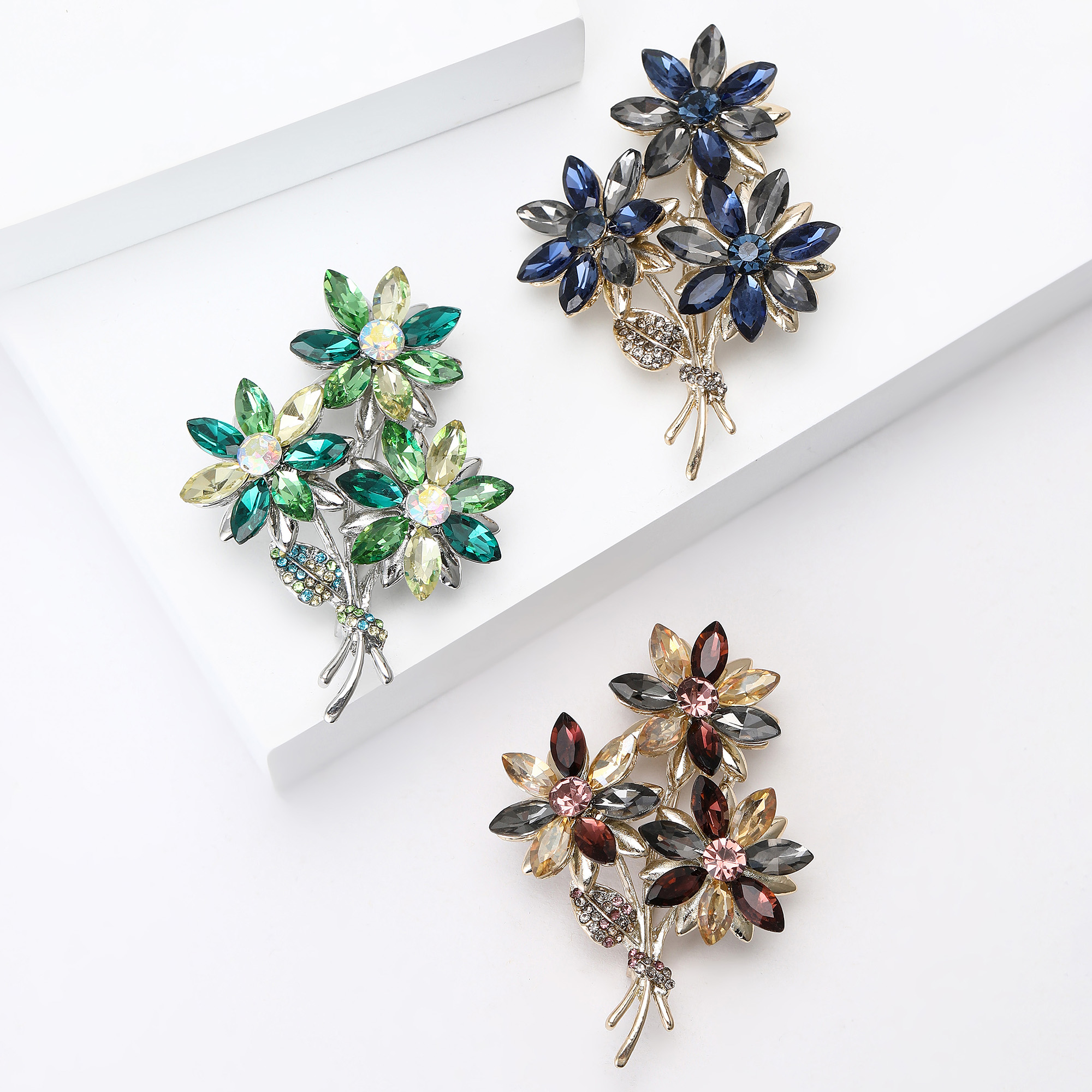 Luxury Rhinestone Flower Bouqu – обзор и цена Women Accessories Bouquet