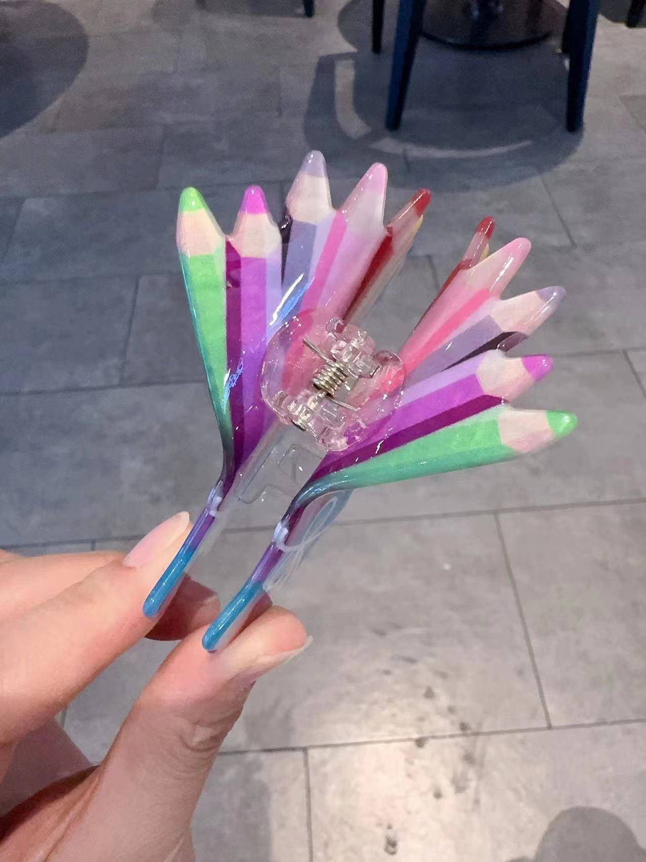 1 Colorful paintbrush grab cli – обзор и цена Women Accessories Bouquet
