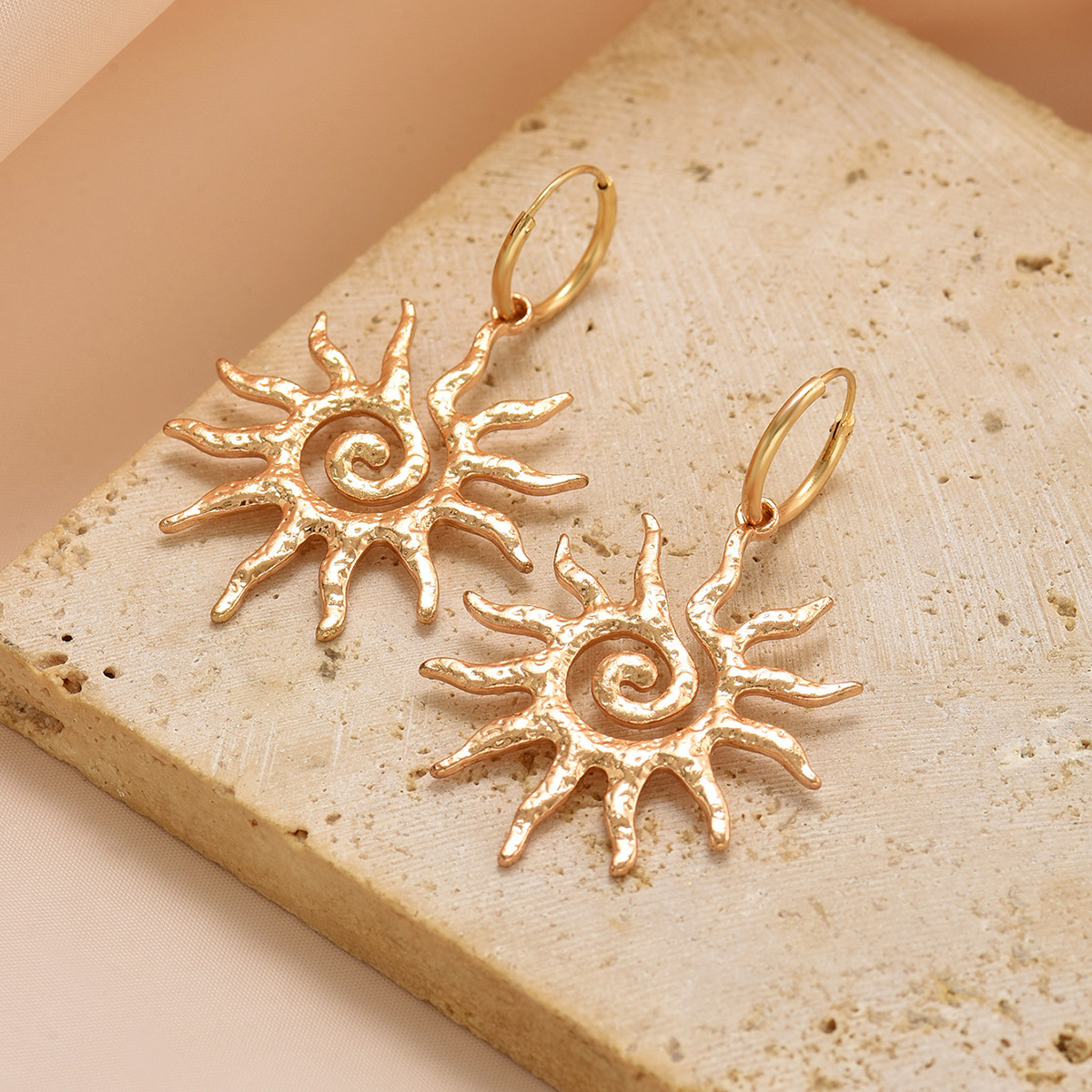 Sunflower Earrings Light Luxur – обзор и цена Women'S Accessories Online Shopping