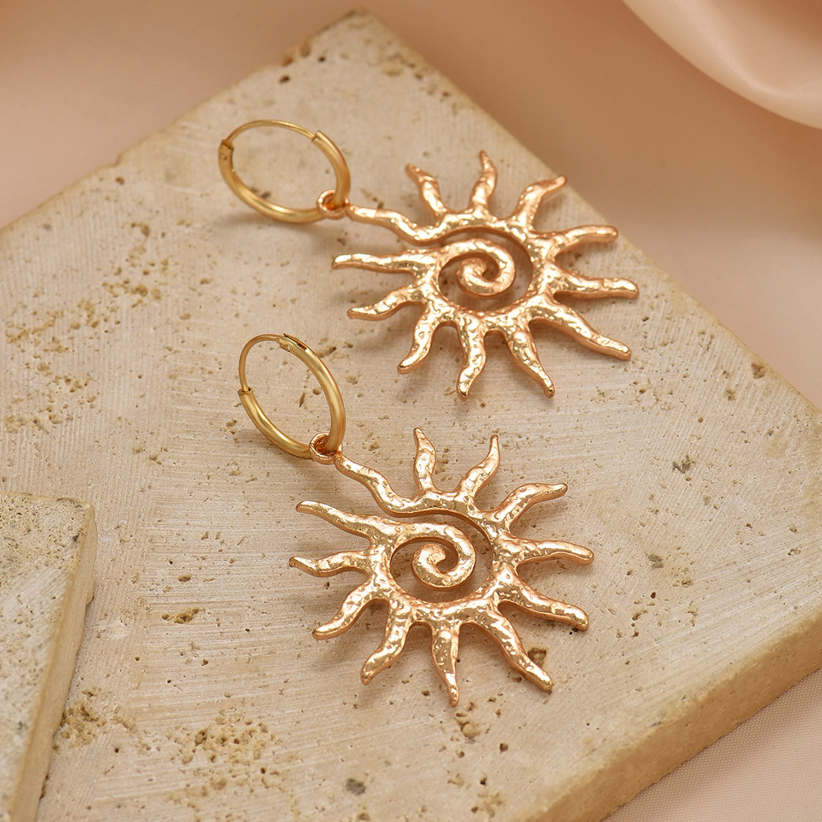 Sunflower Earrings Light Luxur – обзор и цена Women'S Accessories Online Shopping