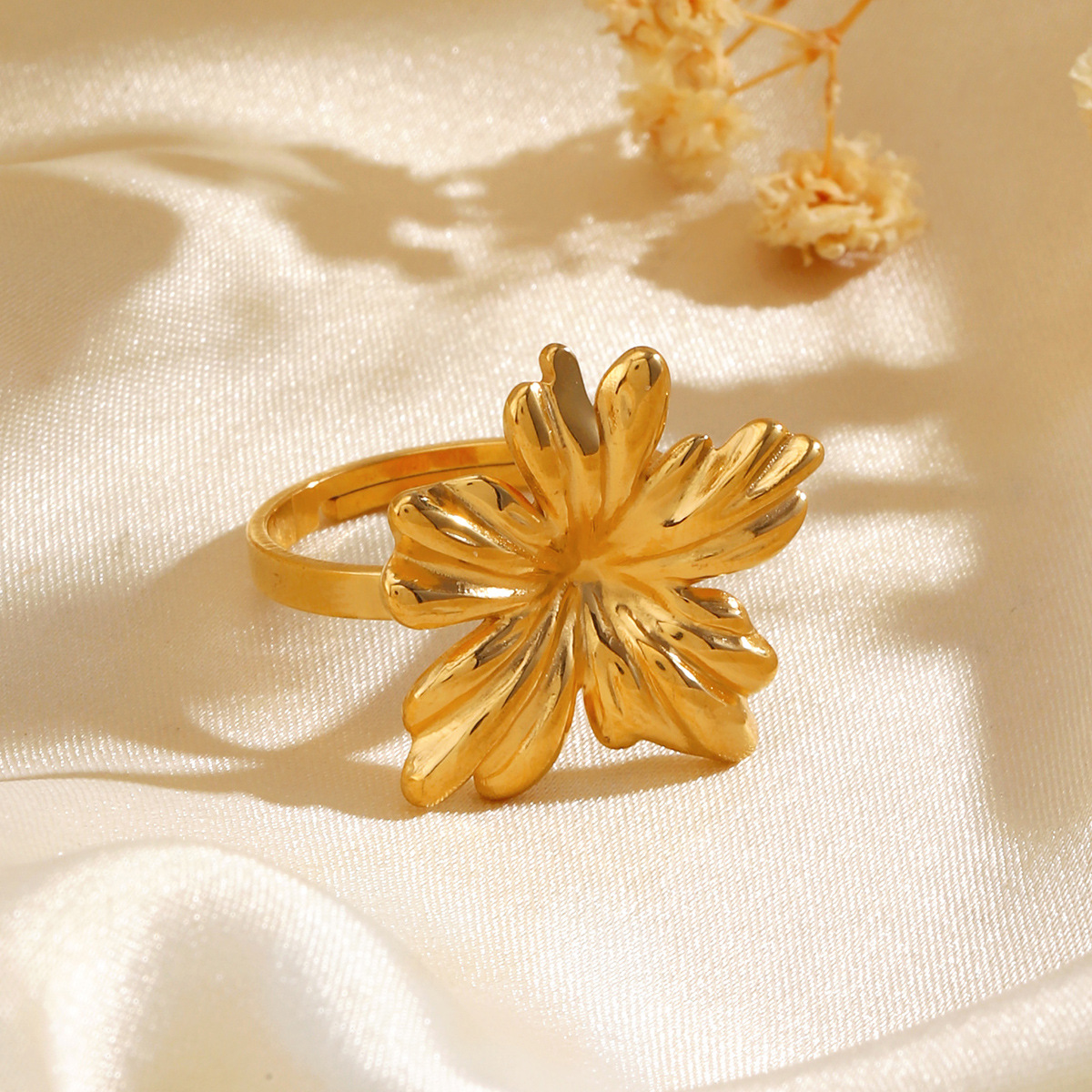 Vintage Gold Color 3D Flower R – обзор и цена Women'S Egyptian Accessories