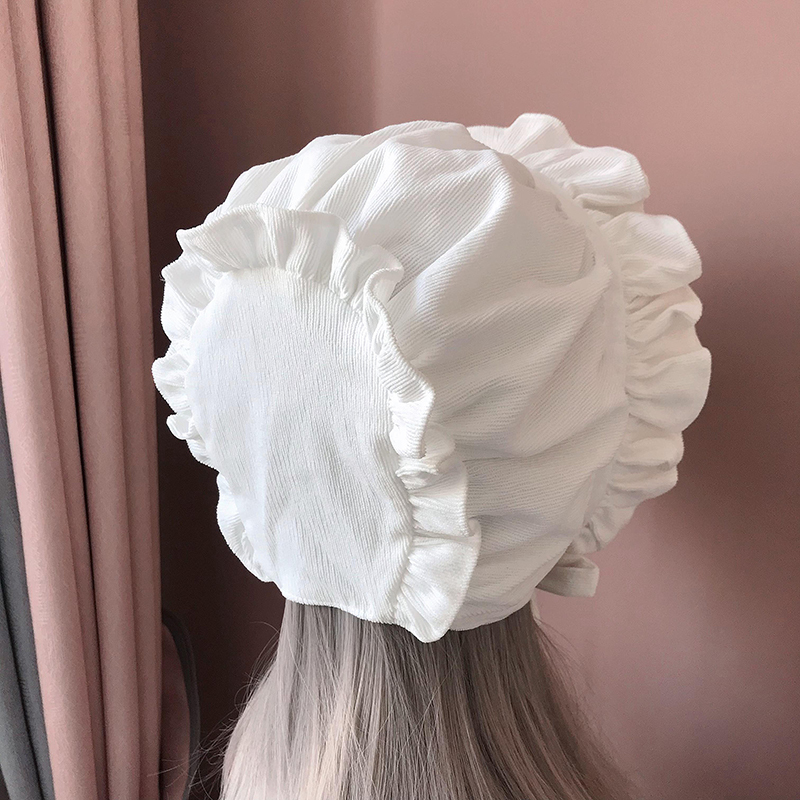 Maid Bonnet Hat Lolita Girl Co – обзор и цена Women'S Victorian Era Accessories