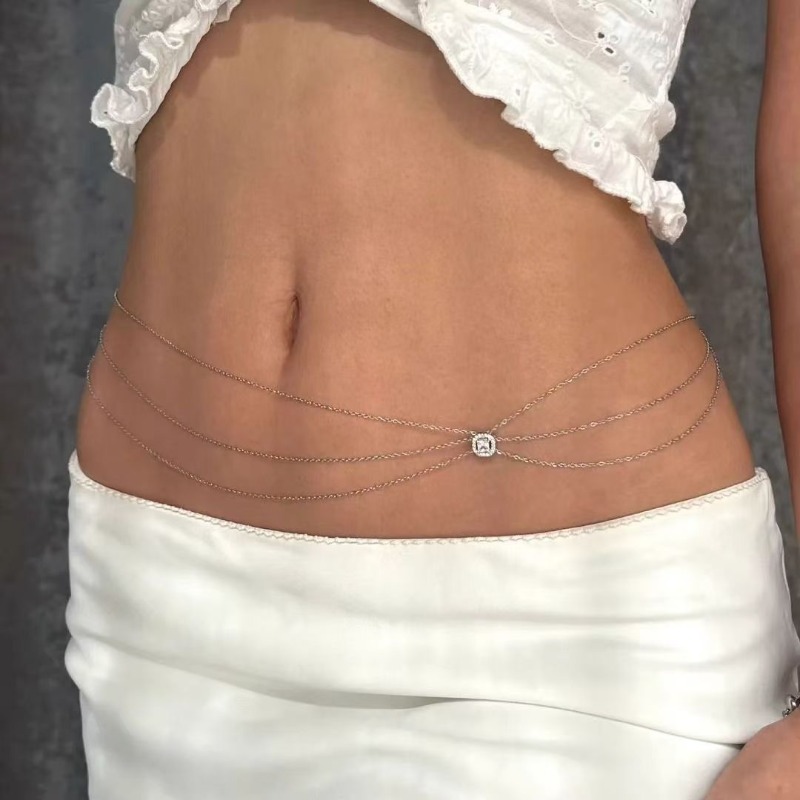 Summer  Hot Metal Waist Chain  – обзор и цена Women'S Jeans Accessories Chain