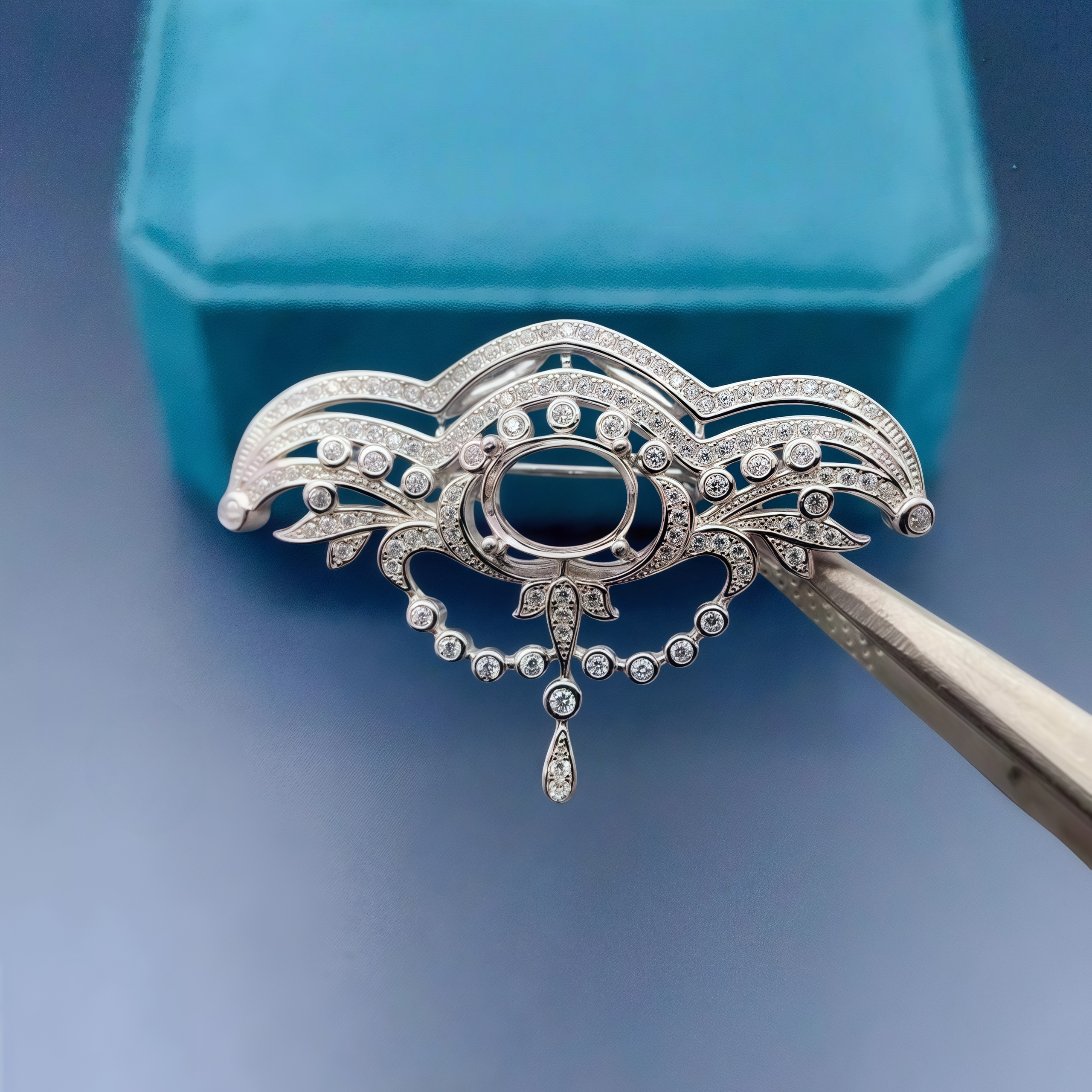 L S925 Sterling Silver Brooch  – обзор и цена Women Accessories Holder