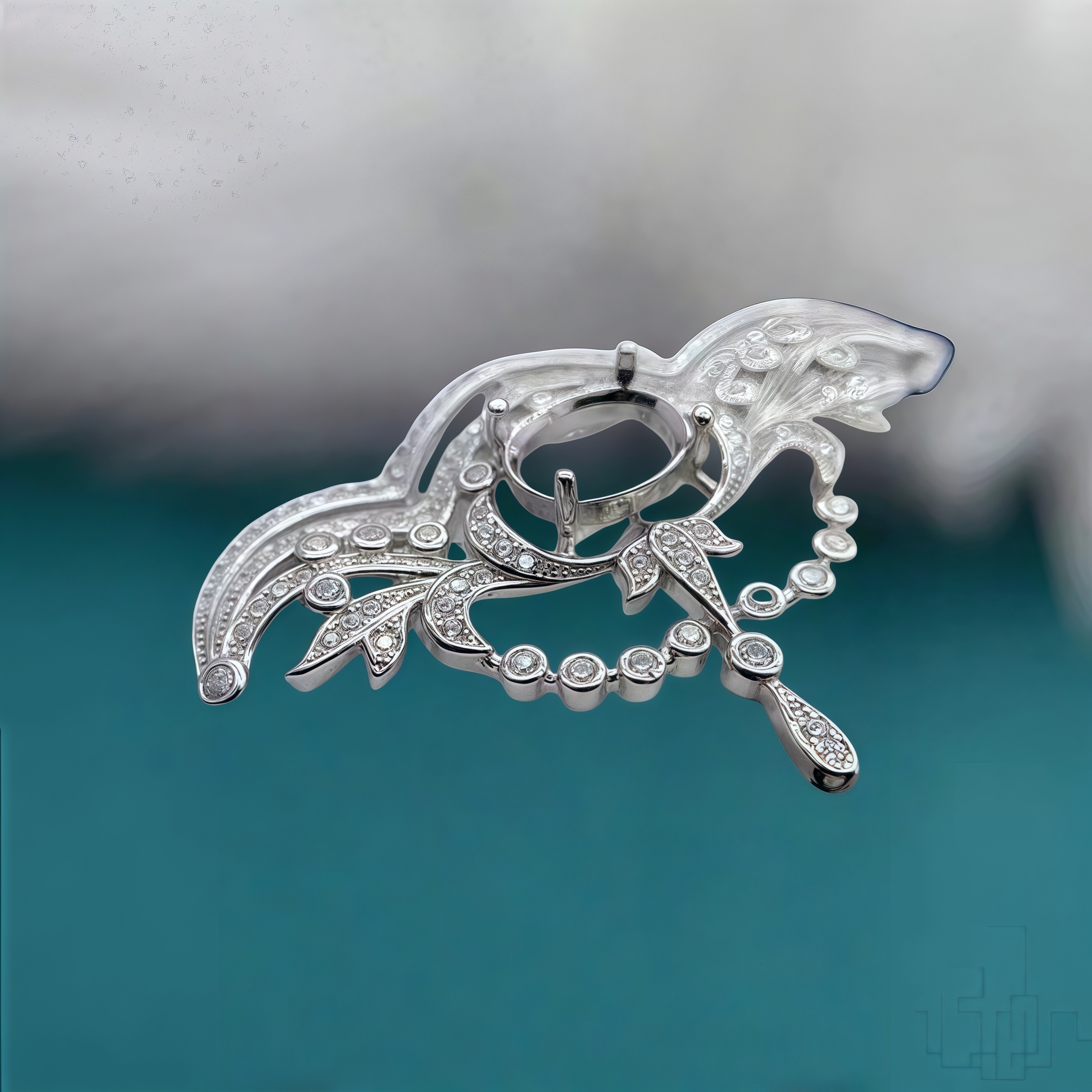 L S925 Sterling Silver Brooch  – обзор и цена Women Accessories Holder