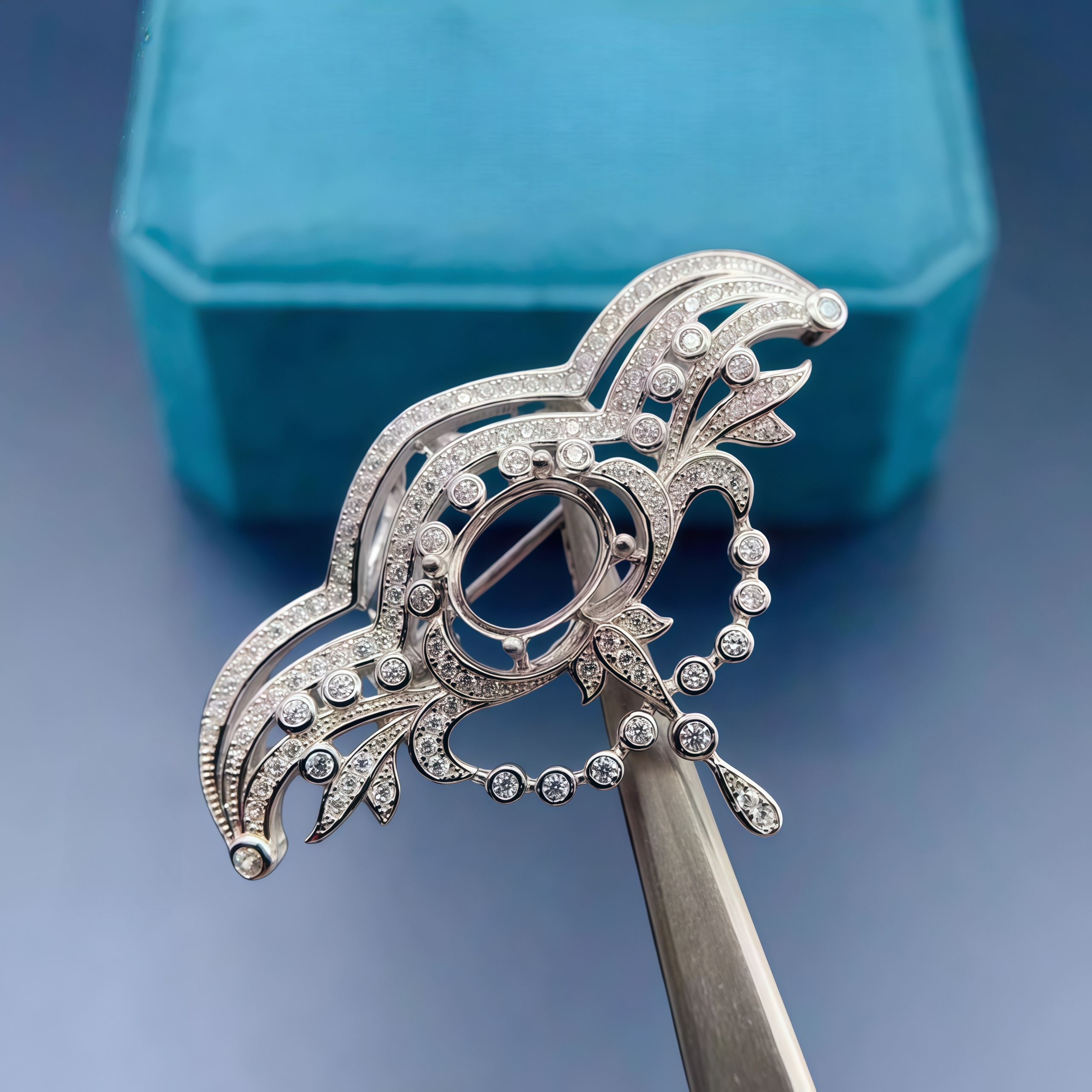 L S925 Sterling Silver Brooch  – обзор и цена Women Accessories Holder
