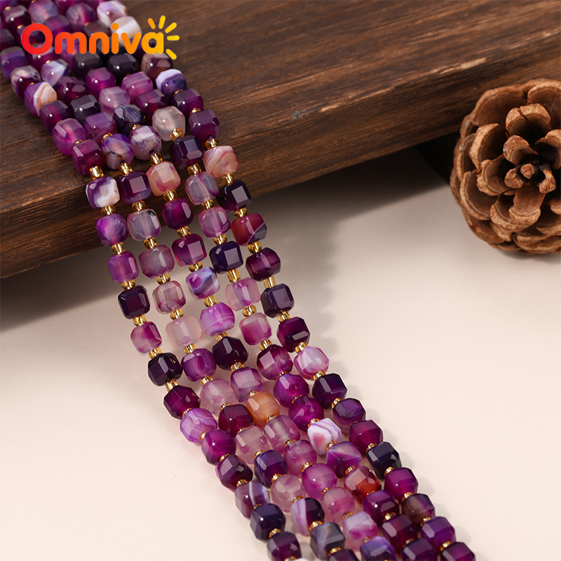 Purple line agate Stone Natura – обзор и цена Women Accessories In Wholesale