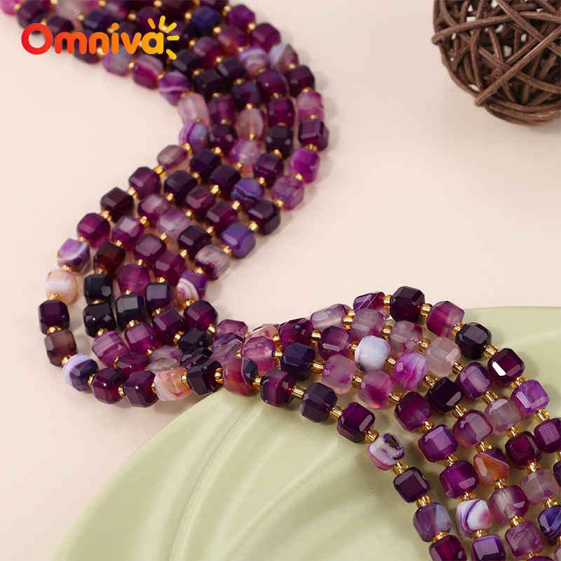 Purple line agate Stone Natura – обзор и цена Women Accessories In Wholesale
