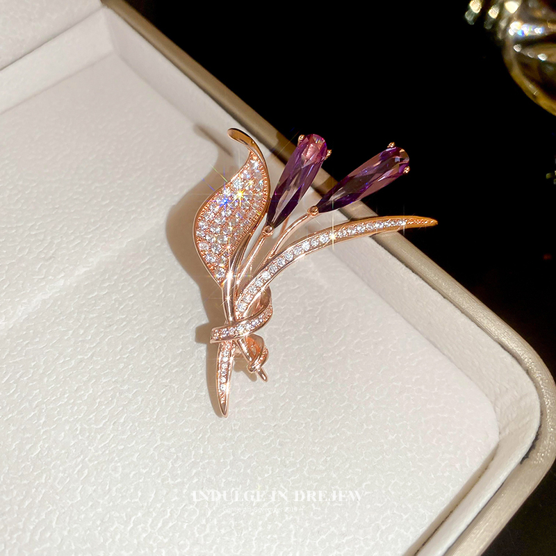 Luxury Lily Flower Brooches Wo – обзор и цена Women Accessories Bouquet