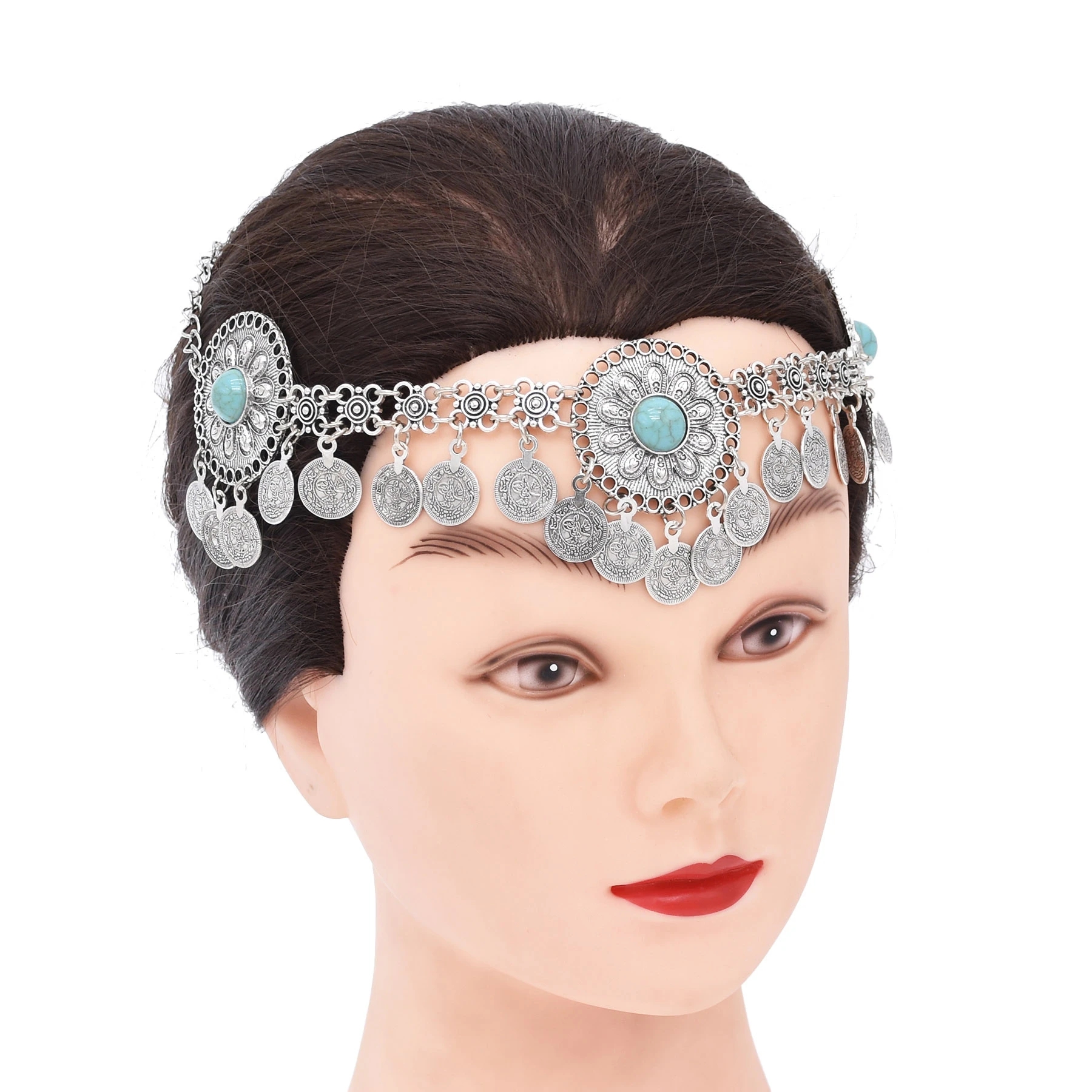 3 Large Flower Retro Coin Fore – обзор и цена Women Accessories Pakistan