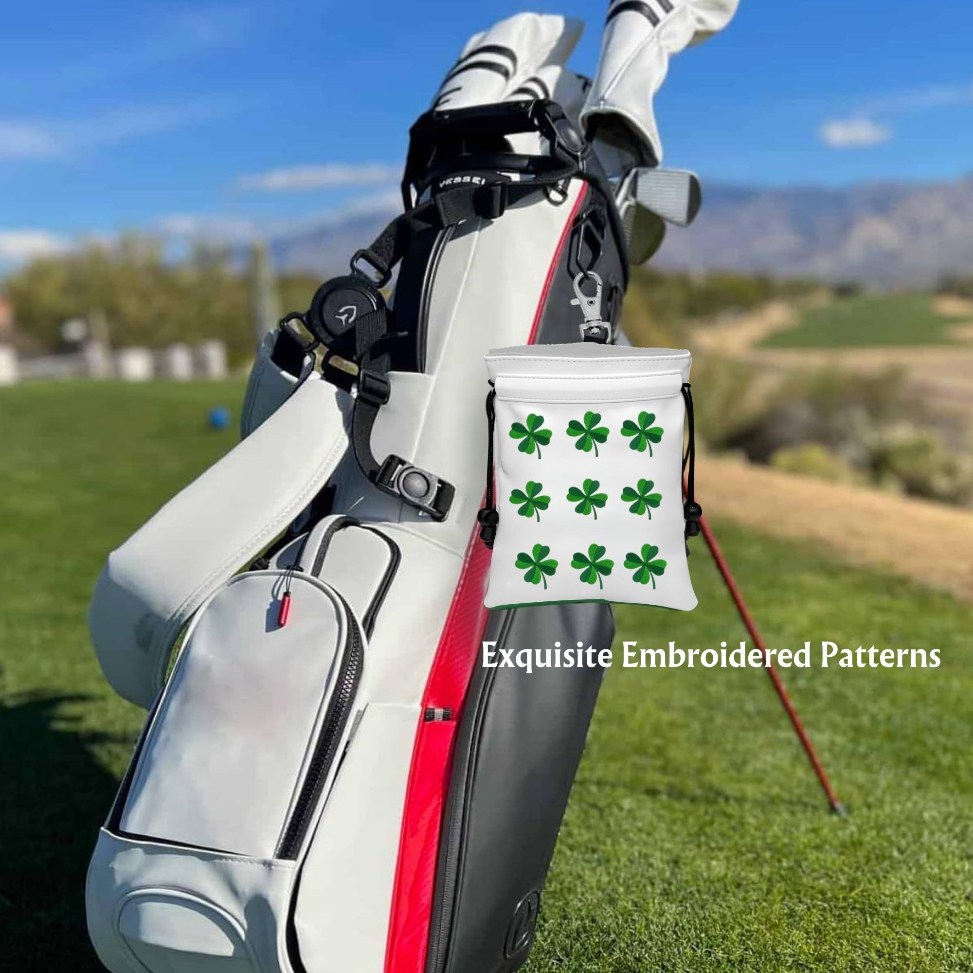 Golf Valuables Pouch with Luck – обзор и цена Women'S Golf Accessories