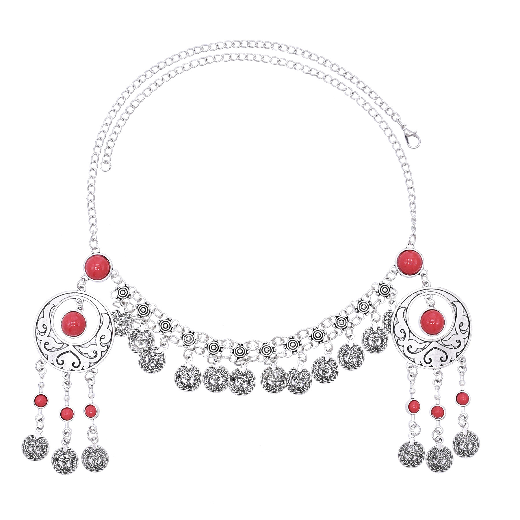Vintage Silver Color Turquoise – обзор и цена Women Accessories Nepal