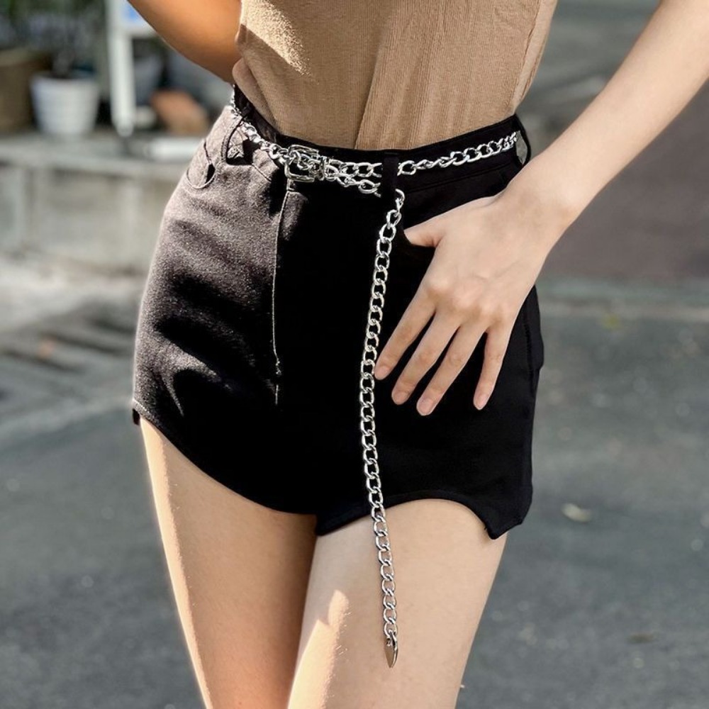 Simple Metal Chain Belts Long  – обзор и цена Women'S Jeans Accessories Chain