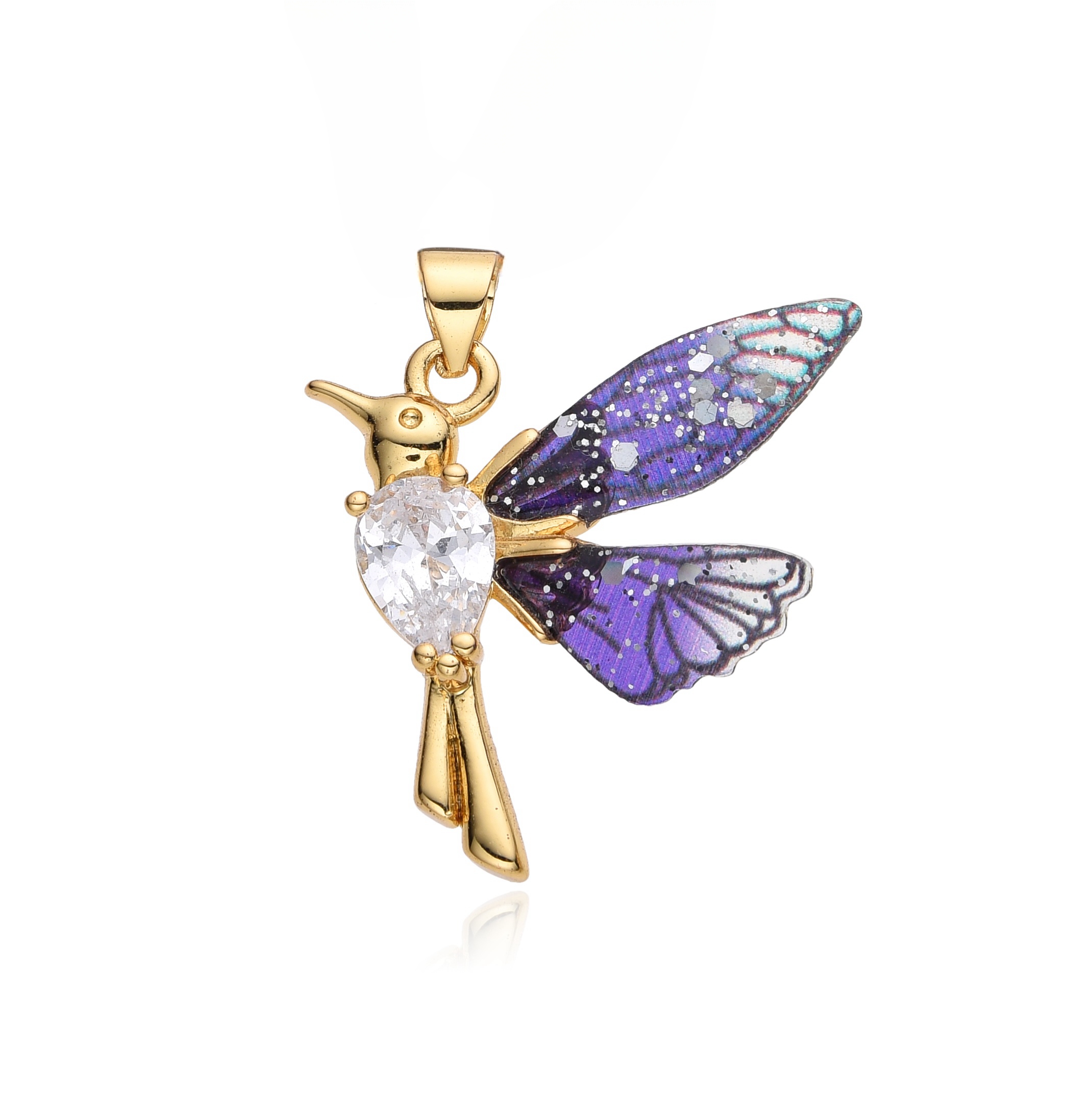 Colorful Resin Hummingbird Cha – обзор и цена Women Accessories In Wholesale