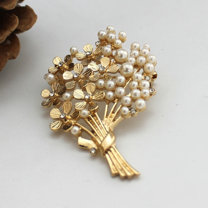 Ladies Delicate Bouquet Pearl  – обзор и цена Women Accessories Bouquet