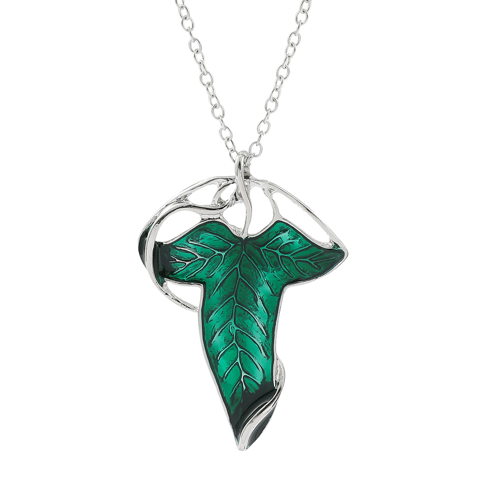 Vintage Green Leaf Pendant Nec – обзор и цена Women'S Accessories And Jewelry