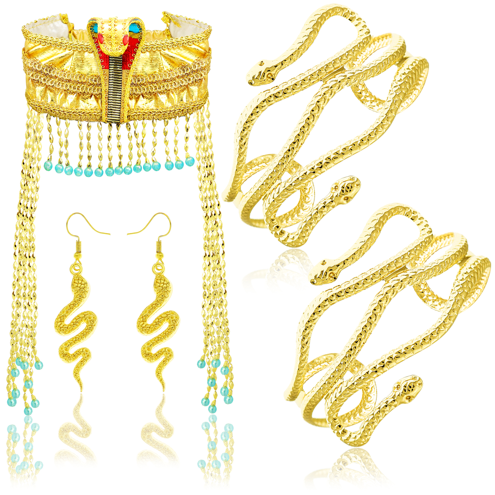Women Snake Earring Bracelet J – обзор и цена Women Accessories Egypt