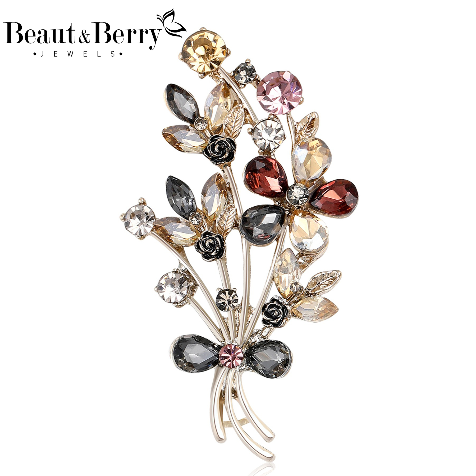 Beaut&Berry Trendy Rhinestones – обзор и цена Women Accessories Bouquet