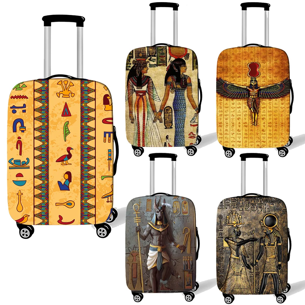Egyptian Art Print Luggage Cov – обзор и цена Women Accessories Egypt