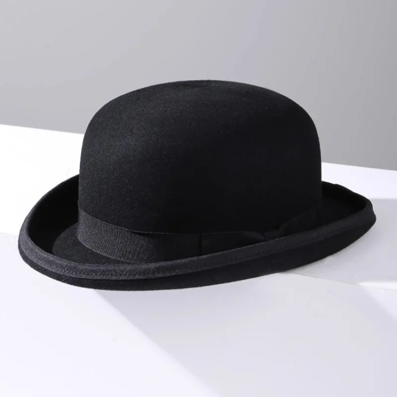 100% Wool Bowler Hat for Men B – обзор и цена Women'S Victorian Era Accessories