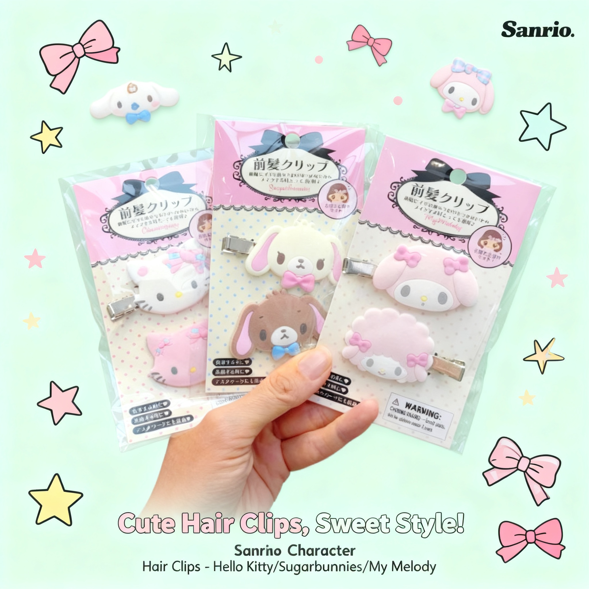 Kawaii Sugarbunnies Hairpin Ca – обзор и цена Women'S Accessories List