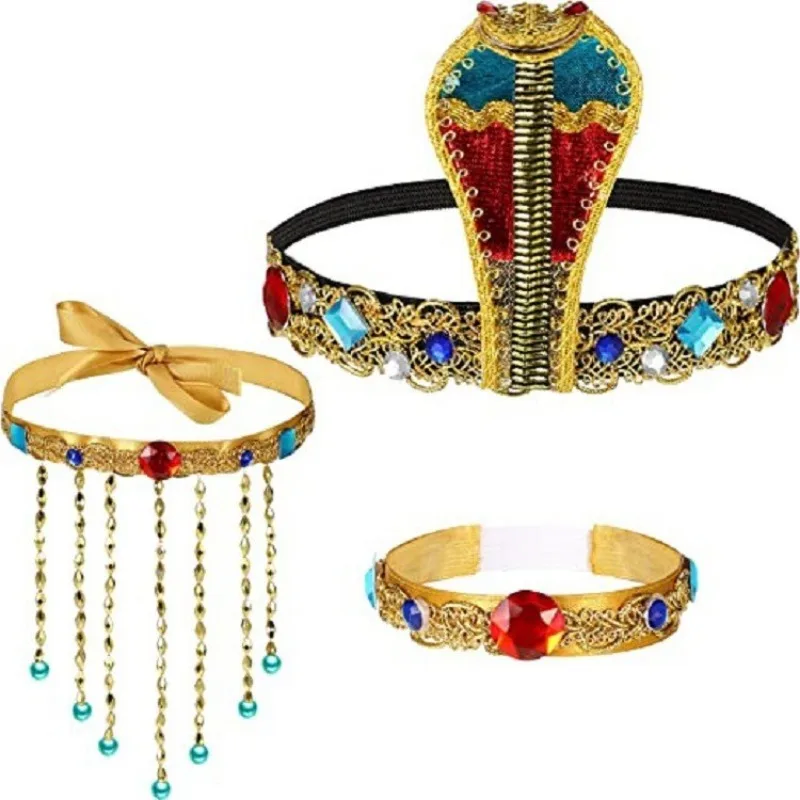 Egyptian Headpiece Crown Snake – обзор и цена Women'S Egyptian Accessories