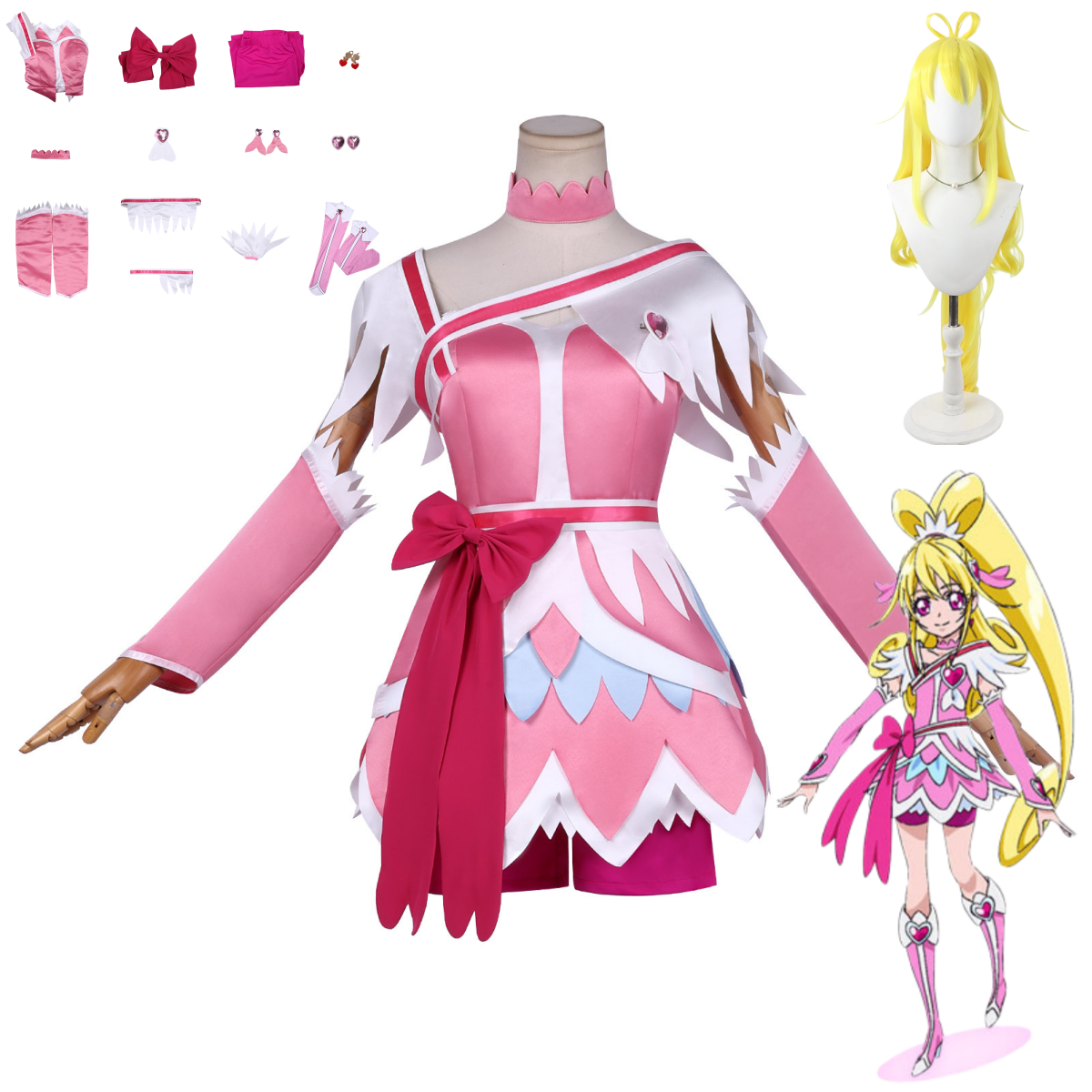 Anime Doki Doki! PreCure Cure  – обзор и цена Women'S Accessories List