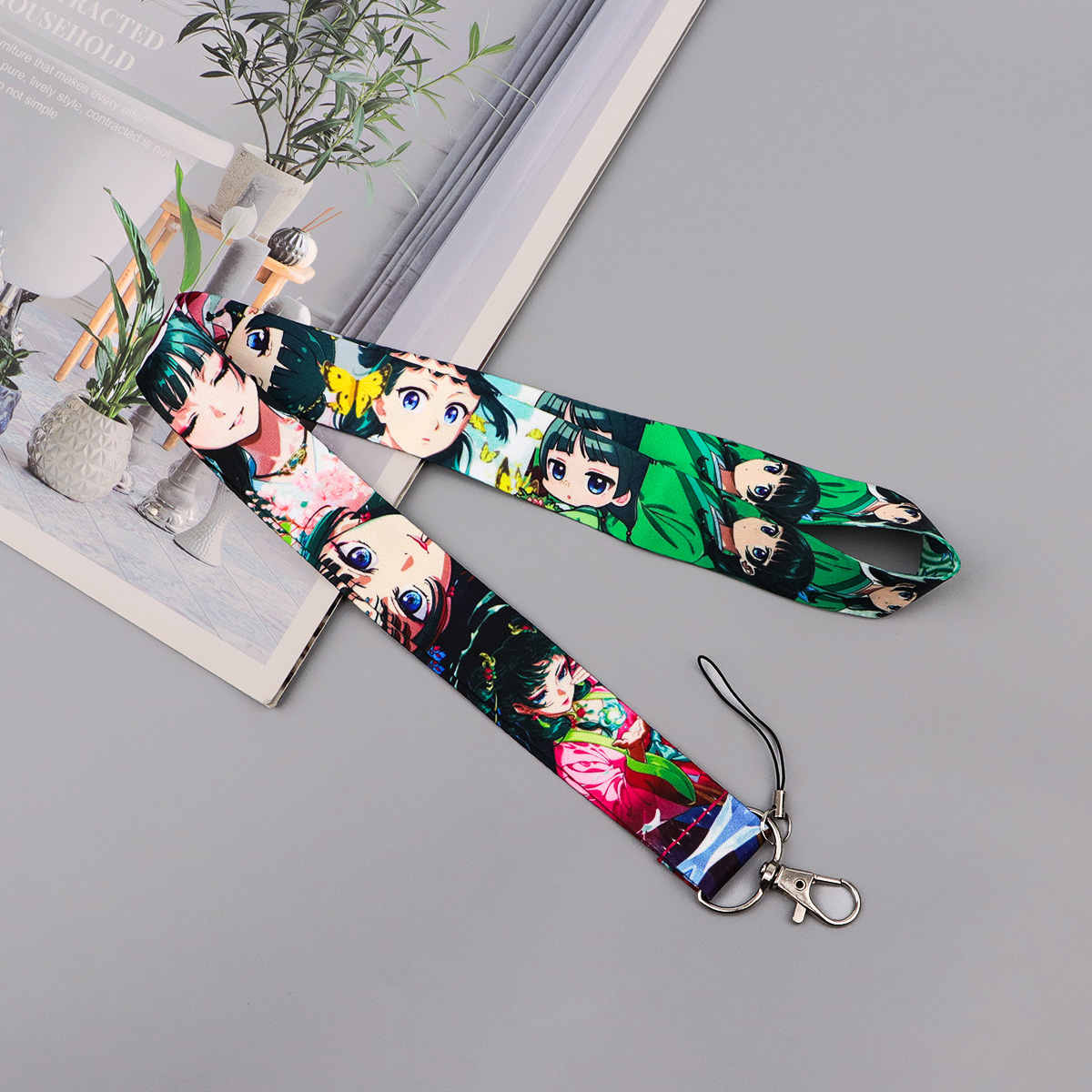 Cute Anime Girl Lanyard Neck S – обзор и цена Women Accessories Holder