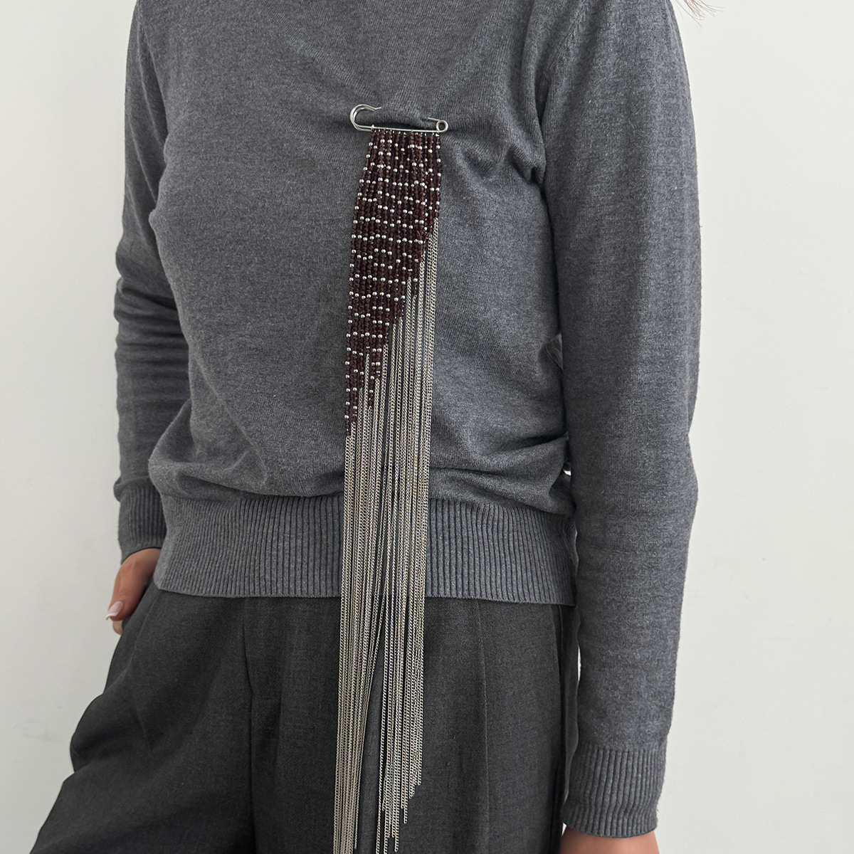 Silver Color Tassel Chain Broo – обзор и цена Women'S Accessories And Jewelry