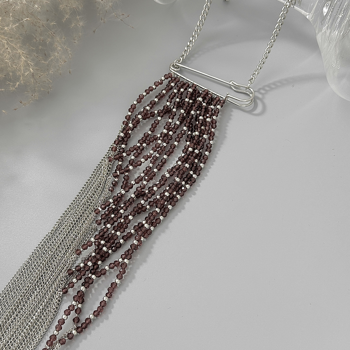 Silver Color Tassel Chain Broo – обзор и цена Women'S Accessories And Jewelry