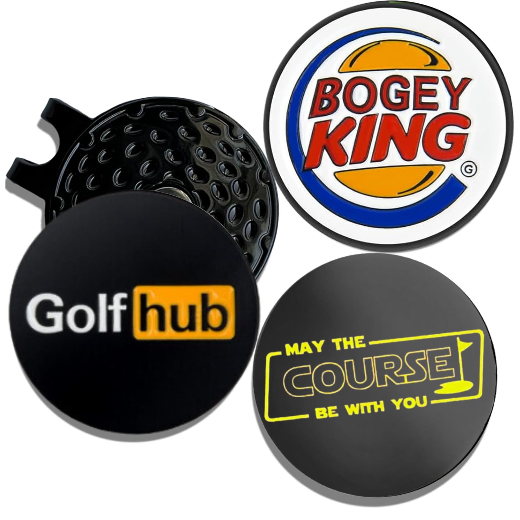 3 Pcs Funny Golf Ball Markers  – обзор и цена Women'S Golf Accessories