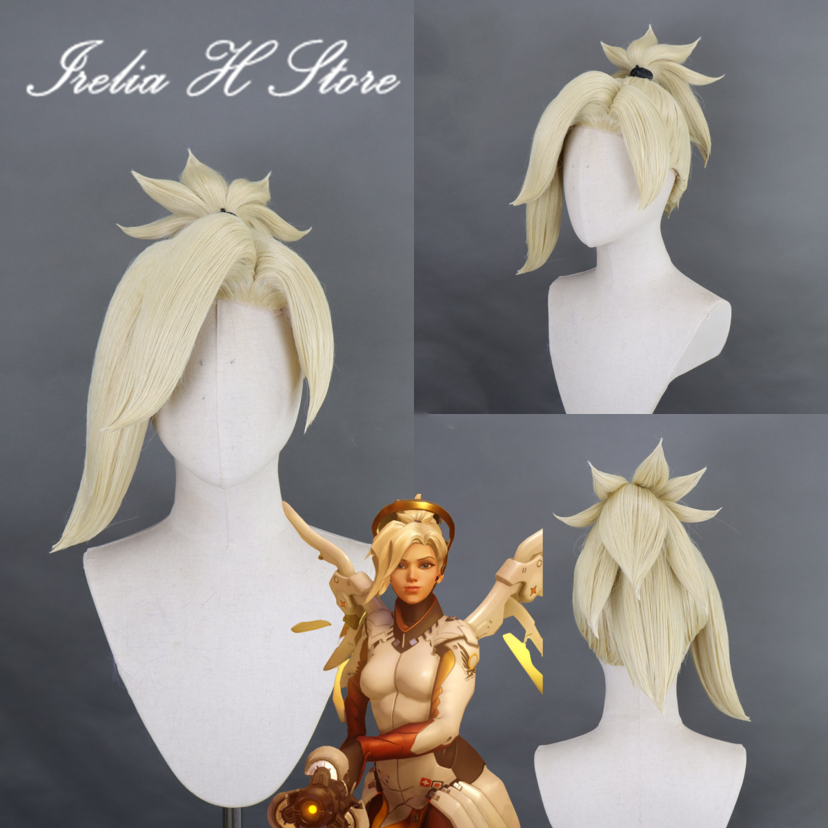 Irelia H Store OW Mercy's wig  – обзор и цена Women Accessories Store
