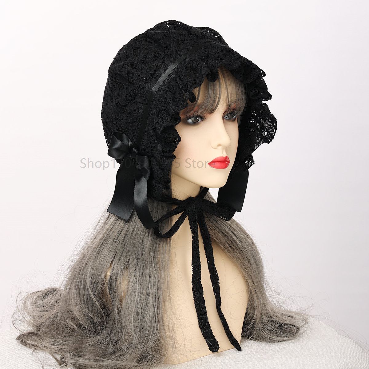 Retro Adjustable Lace Bonnet H – обзор и цена Women'S Victorian Era Accessories