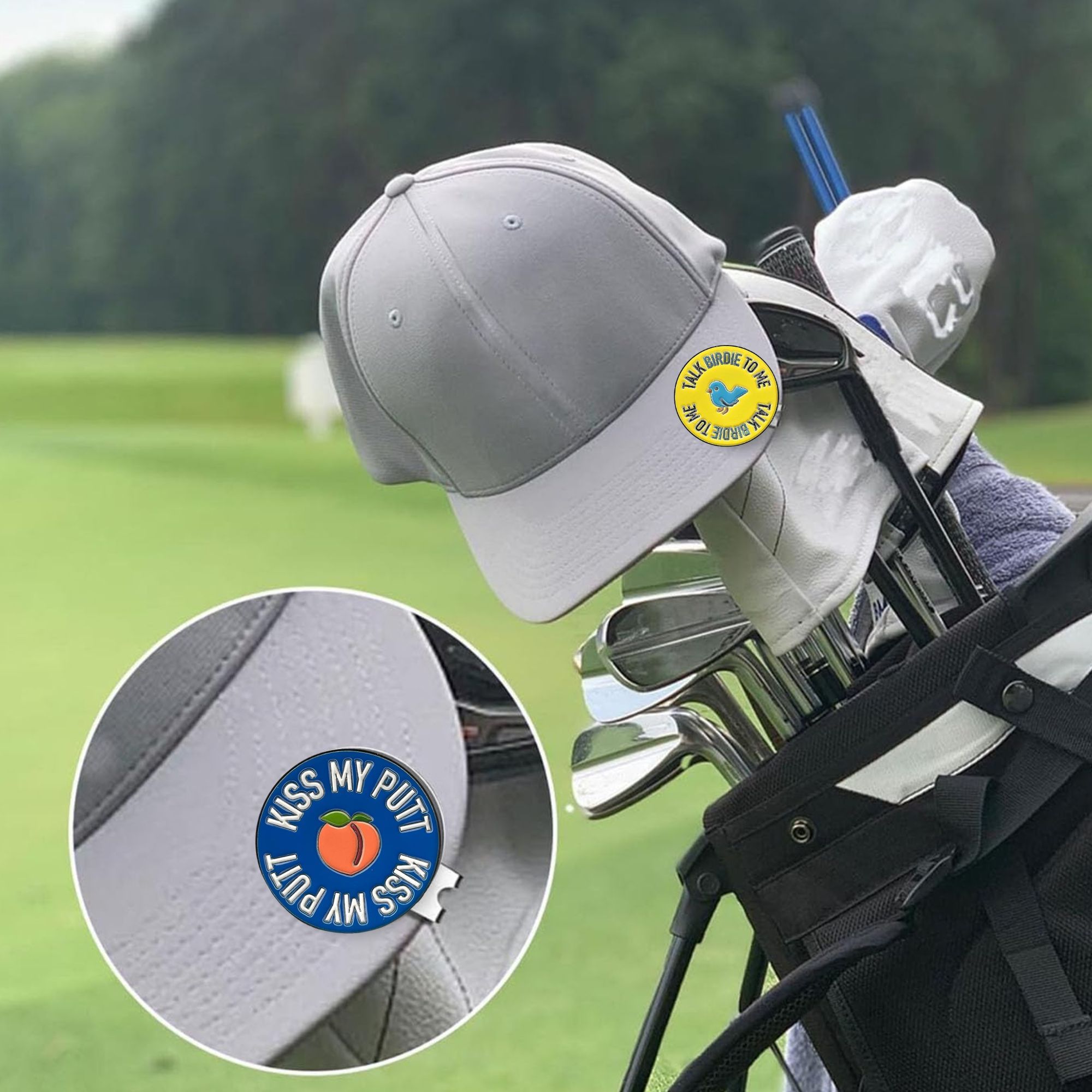 2 counts golf markers Talk Bir – обзор и цена Women'S Golf Accessories