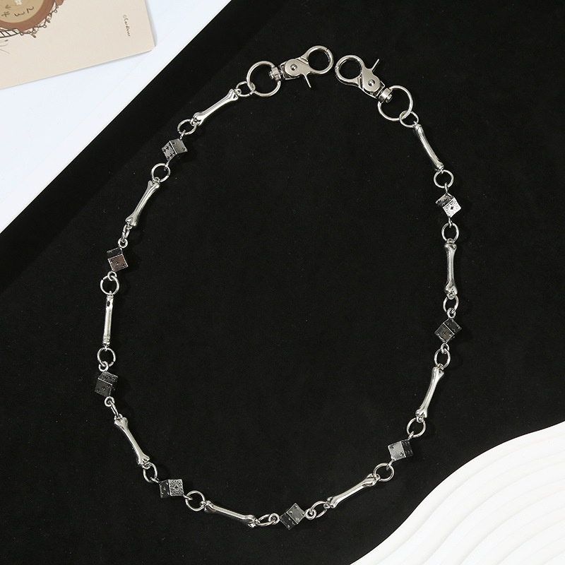 Punk Rock Hip-hop Unisex Dog B – обзор и цена Women'S Jeans Accessories Chain