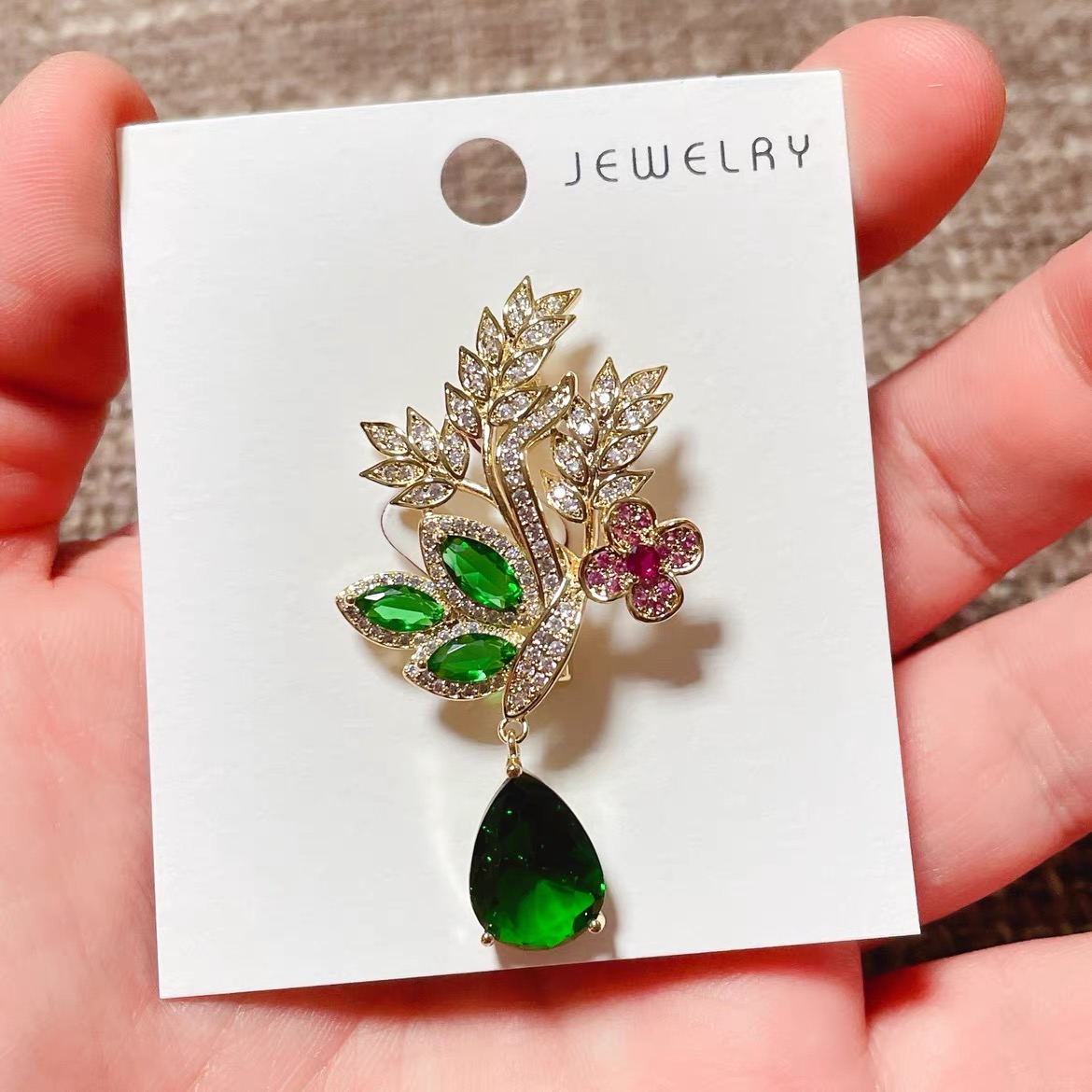 Fashion Green Yellow Leaves Fl – обзор и цена Women Accessories Bouquet