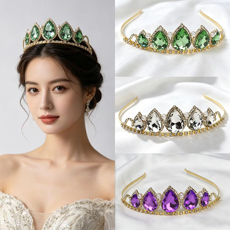 Green Water Drop Rhinestone Cr – обзор и цена Women'S Accessories And Jewelry