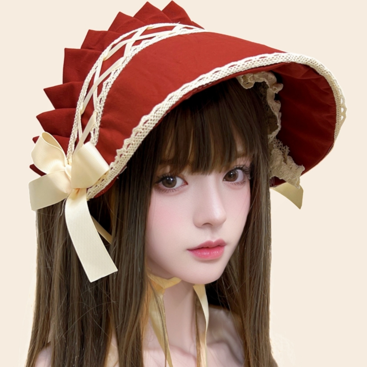 Lolita Hat Gorgeous Bonnet Vic – обзор и цена Women'S Victorian Era Accessories